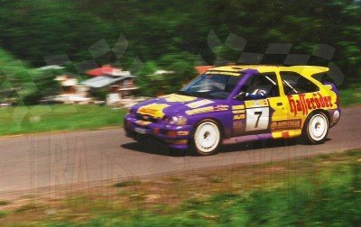 22. Dieter Depping i Fred Berssen - Ford Escort Cosworth RS.   (To zdjęcie w pełnej rozdzielczości możesz kupić na www.kwa-kwa.pl )