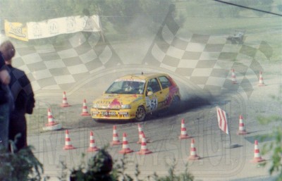 34. Roman Wrona i Lech Wójcik - Renault Clio Williams   (To zdjęcie w pełnej rozdzielczości możesz kupić na www.kwa-kwa.pl )