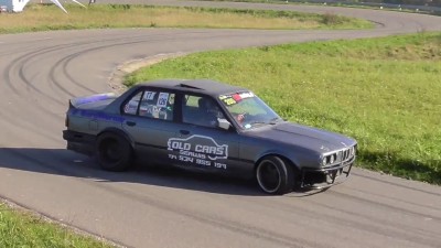 BMW e30 3.5 V8 Artur Szal Bavarian Drift Machine Drift Show Series Izdebki 2017 King Of The Hill