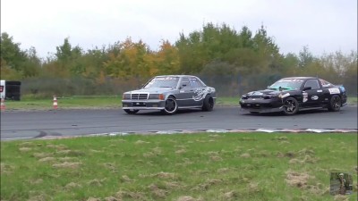 Grand Final Drift Open Finał Driftingowego Pucharu Polski 2017 Pszczółki treningi #3
