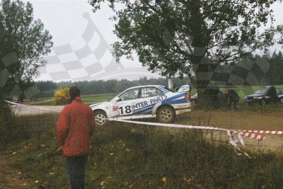 13. Zbigniew Staniszewski i Łukasz Włoch - Mitsubishi Lancer Evo VI  (To zdjęcie w pełnej rozdzielczości możesz kupić na www.kwa-kwa.pl )