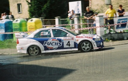 4. Zbigniew Gabryś i Bartłomiej Boba - Mitsubishi Lancer Evo V  (To zdjęcie w pełnej rozdzielczości możesz kupić na www.kwa-kwa.pl )