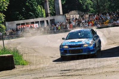 58. Piotr Maciejewski i Piotr Kowalski - Mitsubishi Lancer Evo VI  (To zdjęcie w pełnej rozdzielczości możesz kupić na www.kwa-kwa.pl )