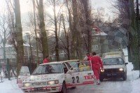 63. Sławomir Szaflicki i Andrzej Górski - Mazda 323 Turbo 4wd.   (To zdjęcie w pełnej rozdzielczości możesz kupić na www.kwa-kwa.pl )