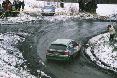 25. Paweł Serafin i Jacek Koselski - Opel Astra  (To zdjęcie w pełnej rozdzielczości możesz kupić na www.kwa-kwa.pl )