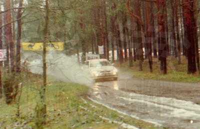7. Cezary Fuchs i Jakub Mroczkowski - Ford Escort Cosworth RS.   (To zdjęcie w pełnej rozdzielczości możesz kupić na www.kwa-kwa.pl )