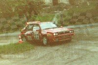 141. Grzegorz Skiba i Igor Bielecki - Lancia Integrale HF 16V Evo.   (To zdjęcie w pełnej rozdzielczości możesz kupić na www.kwa-kwa.pl )