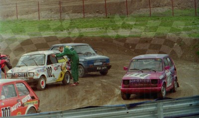 70. Nr.101.Antoni Skudło, nr.102.Cezary Zaleski, nr.110.Zbigniew Czarnocki - Polski Fiat 126p.