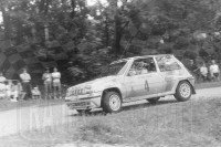 99. Bronislav Kuzmic i Banic Janez - Renault 5 GT Turbo.   (To zdjęcie w pełnej rozdzielczości możesz kupić na www.kwa-kwa.pl )