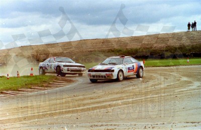 53. Nr.1.Adam Polak, nr.4.Jacek Ptaszek - Toyoty Celica GT4   (To zdjęcie w pełnej rozdzielczości możesz kupić na www.kwa-kwa.pl )