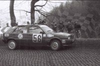 4. Hans Kolby Hansen i I.Hildebrandt - Lancia Delta HF 4wd.   (To zdjęcie w pełnej rozdzielczości możesz kupić na www.kwa-kwa.pl )