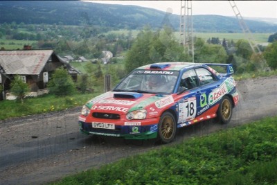 13. Maciej Oleksowicz i Andrzej Obrębowski - Subaru Impreza STi  (To zdjęcie w pełnej rozdzielczości możesz kupić na www.kwa-kwa.pl )