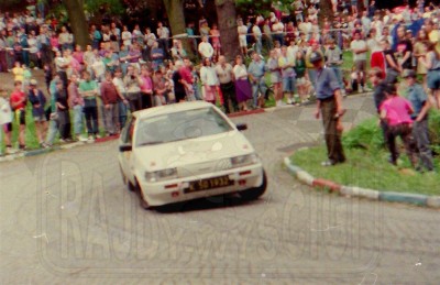 72. Eugeniusz Prażmo i Dariusz Palonka - Toyota Corolla GT 16.   (To zdjęcie w pełnej rozdzielczości możesz kupić na www.kwa-kwa.pl )