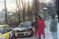 65. Marek Kusiak i Michał Sawka - Mazda 323 GTX.   (To zdjęcie w pełnej rozdzielczości możesz kupić na www.kwa-kwa.pl )