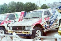 80. Erwin Weber i Manfred Hiemer - Mitsubishi Pajero Proto.   (To zdjęcie w pełnej rozdzielczości możesz kupić na www.kwa-kwa.pl )