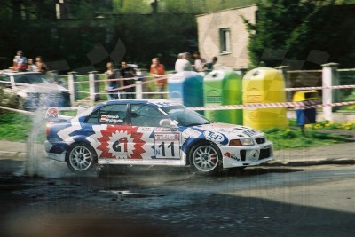 10. Mariusz Woźniczko i Radosław Banach - Mitsubishi Lancer Evo VI  (To zdjęcie w pełnej rozdzielczości możesz kupić na www.kwa-kwa.pl )