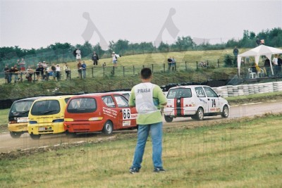 65. Nr.74.Mateusz Tarasiewicz - Fiat Cinquecento, nr.66.Robert Krotoski - Fiat Seicento  (To zdjęcie w pełnej rozdzielczości możesz kupić na www.kwa-kwa.pl )