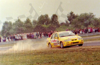 7. Cezary Fuchs - Ford Sierra Saphire Cosworth RS.   (To zdjęcie w pełnej rozdzielczości możesz kupić na www.kwa-kwa.pl )