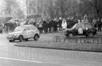 30. Nr.26.P.Janczewski i A.Ceranowicz, nr.27.R.Hałubek i M.Straszak - Polskie Fiaty 126p.   (To zdjęcie w pełnej rozdzielczości możesz kupić na www.kwa-kwa.pl )