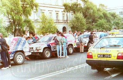 22. Ekipa Hiszpańskiego Nissana Terrano.   (To zdjęcie w pełnej rozdzielczości możesz kupić na www.kwa-kwa.pl )