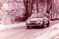 8. Krzysztof Hołowczyc i Sławomir Chmielewski - Mazda 323 Turbo 4wd.   (To zdjęcie w pełnej rozdzielczości możesz kupić na www.kwa-kwa.pl )