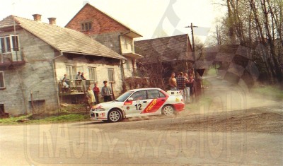 4. Wiesław Stec i Maciej Maciejewski - Mitsubishi Lancer Evo III   (To zdjęcie w pełnej rozdzielczości możesz kupić na www.kwa-kwa.pl )