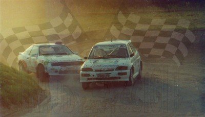 19. Bohdan Ludwiczak - Ford Escort Cosworth RS, Adam Polak - Toyota Celica GT4.   (To zdjęcie w pełnej rozdzielczości możesz kupić na www.kwa-kwa.pl )