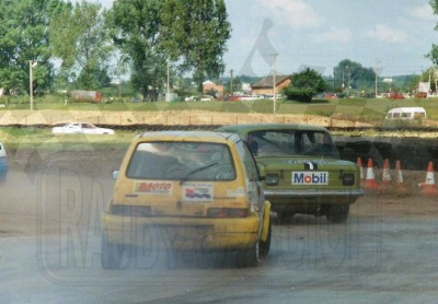 54. Andrzej Grigorjew - Polski Fiat 125p, Wojciech Białowąs - Fiat Cinquecento Sporting.   (To zdjęcie w pełnej rozdzielczości możesz kupić na www.kwa-kwa.pl )