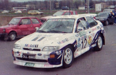 21. Sławomir Szaflicki i Andrzej Górski - Ford Escort Cosworth RS.   (To zdjęcie w pełnej rozdzielczości możesz kupić na www.kwa-kwa.pl )