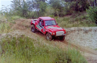 14. Piotr Małuszyński i J.Czerwiński - Nissan 3800  (To zdjęcie w pełnej rozdzielczości możesz kupić na www.kwa-kwa.pl )