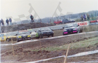55. Andrzej Dziurka i Tomasz Jaskłowski - Fordy Fiesta XR2i,Piotr Granica - Suzuki Swift GTi 16V, Adam Polak - Ford Fiesta XR2i,Janusz Damentko - Toyota Corolla 16V