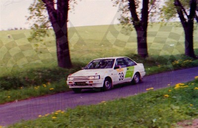 38. Eugeniusz Prażmo i Dariusz Palonka - Toyota Corolla GT 16V.   (To zdjęcie w pełnej rozdzielczości możesz kupić na www.kwa-kwa.pl )