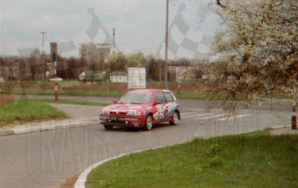 3. Michał Rej i Robert Bromke - Nissan Sunny GTi.   (To zdjęcie w pełnej rozdzielczości możesz kupić na www.kwa-kwa.pl )