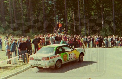 44. Zenon Sawicki i Grzegorz Smoleń - Toyota Corolla GT 16V.   (To zdjęcie w pełnej rozdzielczości możesz kupić na www.kwa-kwa.pl )