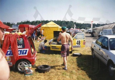4. Fiat Cinquecento Sporting Piotra Galika.   (To zdjęcie w pełnej rozdzielczości możesz kupić na www.kwa-kwa.pl )