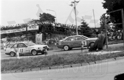 19. Nr.2.Attila Ferjancz i Janos Tandari - Audi Quattro,nr.17.Karl Heinz Zimmermann i Klaus Augustus - Toyota Corolla GT.   (To zdjęcie w pełnej rozdzielczości możesz kupić na www.kwa-kwa.pl )