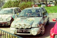 82. Renault Clio 16V załogi Bogdan Herink i Barbara Stępkowska.   (To zdjęcie w pełnej rozdzielczości możesz kupić na www.kwa-kwa.pl )