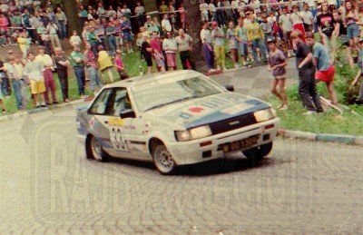 65. Janusz Kulig i Dariusz Burkat - Toyota Corolla GT 16.   (To zdjęcie w pełnej rozdzielczości możesz kupić na www.kwa-kwa.pl )