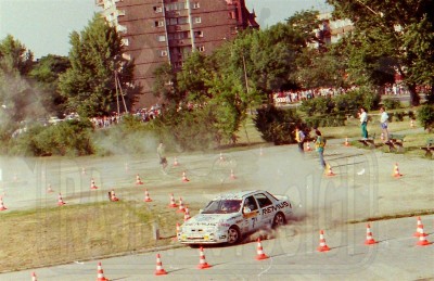 17. Kurt Gottlicher i Werner Jahrbacher - Ford Sierra Saphire Cosworth RS.   (To zdjęcie w pełnej rozdzielczości możesz kupić na www.kwa-kwa.pl )