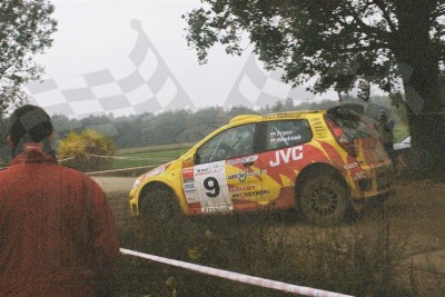 7. Sebastian Frycz i Maciej Wodniak - Fiat Punto Super 1600  (To zdjęcie w pełnej rozdzielczości możesz kupić na www.kwa-kwa.pl )