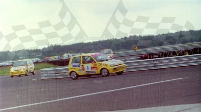 32. Zbigniew Szwagierczak - Fiat Cinquecento Sporting.   (To zdjęcie w pełnej rozdzielczości możesz kupić na www.kwa-kwa.pl )