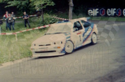 11. Vanio Pasquali i Luciano Tedeschini - Ford Escort Cosworth RS.   (To zdjęcie w pełnej rozdzielczości możesz kupić na www.kwa-kwa.pl )