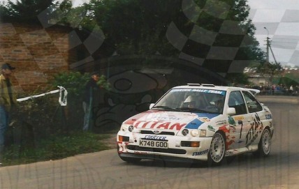 52. Jerzy Wierzbołowski i Bogusław Lepiarz - Ford Escort Cosworth RS   (To zdjęcie w pełnej rozdzielczości możesz kupić na www.kwa-kwa.pl )