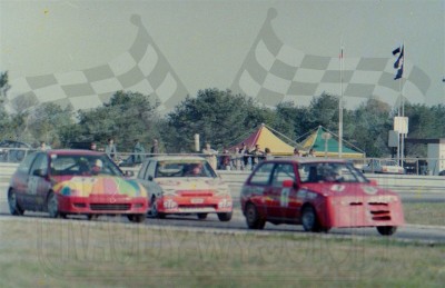 1. Nr.1.Henryk Mandera - Suzuki Swift GTi, nr.31.Stanisław Fiedor - Honda Civic, nr.34.Wojciech Cołoszyński - Suzuki Swift GTi.