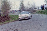 81. Jan Chróścik i Aleksander Woźnica - Renault 5 GT Turbo.   (To zdjęcie w pełnej rozdzielczości możesz kupić na www.kwa-kwa.pl )