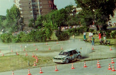15. Pierre Cesar Baroni i Ronny Joosten - Lancia Integrale HF 16V Evo.   (To zdjęcie w pełnej rozdzielczości możesz kupić na www.kwa-kwa.pl )