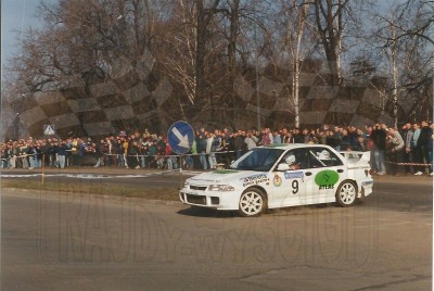 49. Zbigniew Stec i Robert Bromke - Mitsubishi Lancer Evo III.   (To zdjęcie w pełnej rozdzielczości możesz kupić na www.kwa-kwa.pl )