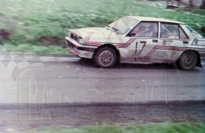 42. Ryszard Trzciński i W.Nasiłowski - Lancia Delta Integrale 16V.   (To zdjęcie w pełnej rozdzielczości możesz kupić na www.kwa-kwa.pl )