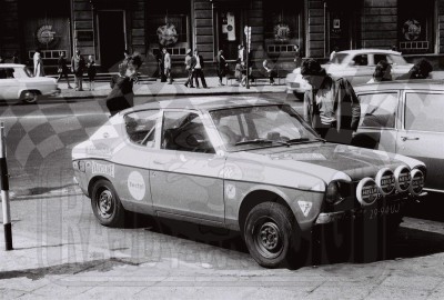 24. Teus Wijnbelt i Eces Bax - Datsun Cherry.  (To zdjęcie w pełnej rozdzielczości możesz kupić na www.kwa-kwa.pl )