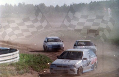 64. Piotr Granica - Suzuki Swift GTi i Marcin Laskowski - Citroen Ax   (To zdjęcie w pełnej rozdzielczości możesz kupić na www.kwa-kwa.pl )